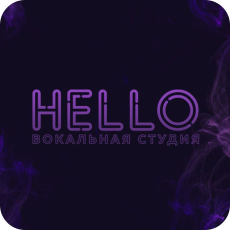 Логотип Вокальная студия Hello